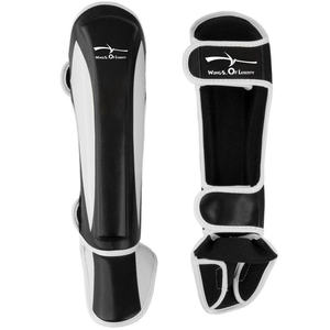 Protège-tibia en cuir PU Venume le plus vendu protège-jambes MMA pour adultes Muay Thai <span class=keywords><strong>boxe</strong></span> cou-de-pied Sparring Protection des arts martiaux - Product Image 3