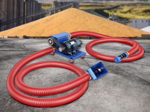 Tuyau spiralé pour machine d'aspiration de céréales 6-30 tonnes, vis sans fin, convoyeur de granulés, aliments, farine, ciment, sable, sciure de bois 100mm 120mm 160mm 180mm - Product Image 3