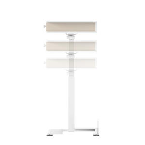 Table de pupitre de classe réglable pour ordinateur portable avec roues pour le bureau d'accueil de conférence ou le travail sur ordinateur - Product Image 3