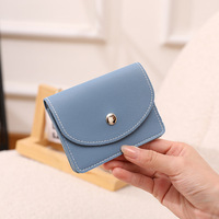 Mini porte-monnaie porte-clés, porte-cartes de crédit, étui à cartes portable antivol, porte-monnaie avec porte-clés