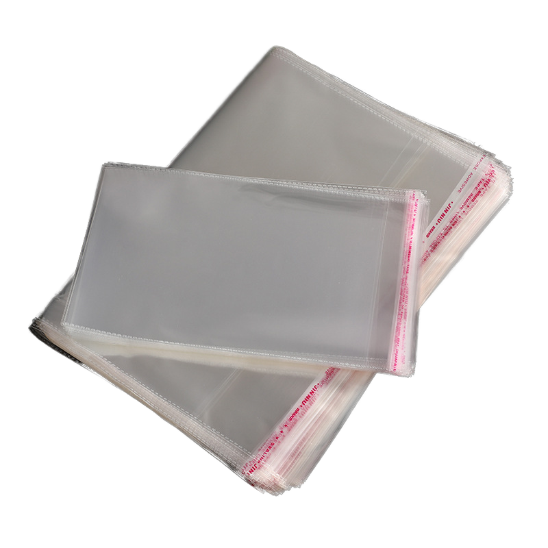 Factory Direct Self-adhesive Sealed Security Offset Printed Waterproof PE Clear Plastic Gift Craft Jewelry Packaging Bags