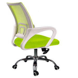 Chaise de bureau ergonomique en mesh avec support lombaire, réglable en hauteur et pivotante pour les employés - Product Image 3