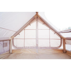 Per tutta la stagione 12 metri quadrati A-telaio tenda gonfiabile con 2 finestre da tetto per 6 persone famiglia Glamping - Product Image 3