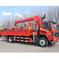 8 tonnes 14 tonnes grues manipulateurs petite grue camion hydraulique grues mobiles montées sur camion