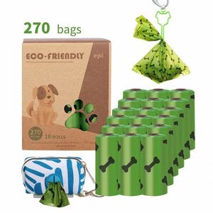 Custom Logo Printed Dog Cornstarch Eco Friendly Biodegradable <b>Compostable</b> Poo Waste <b>Bags</b> for Pet Dogs Poop <b>Bags</b> - Product Image 3
