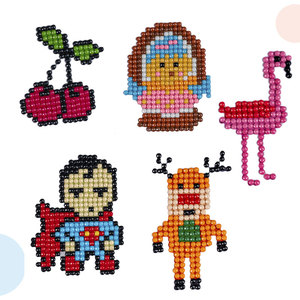 Etiqueta engomada de la pintura del diamante de los niños de alta calidad Etiqueta engomada del teléfono del diamante del crista - Product Image 3