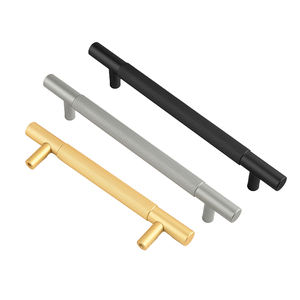 أدراج أثاث نحاسي صلب مخرش ، باب سحب ، مقابض قضبان Tbars الكلاسيكية الأكثر مبيعًا - Product Image 6