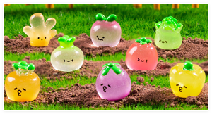 ของเล่นอาหารจำลอง 3 มิติ เรืองแสง สำหรับบ้านตุ๊กตา รูปแบบ<span class=keywords><strong>ผัก</strong></span>ผลไม้ เช่น พริกไทย ถั่วลิสง มะเขือยาว ฟักทอง ขิง กะหล่ำปลี แครอท มะเขือเทศ มันฝรั่ง - Product Image 5