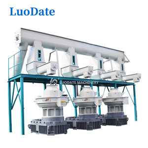 高出力3-5TONバイオマスペレット生産ラインCE工場販売燃料粒子用バイオマスペレットマシン - Product Image 1