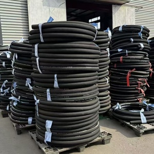 Çelik Tel Spiral 1" 3/8 BSP Hidrolik Bağlantı Elemanları ve Hortumlar Hidrolik 1/4 Hortum Borusu 1/2 3/8" Kauçuk Yüksek Basınçlı Hidrolik Hortumlar - Product Image 1