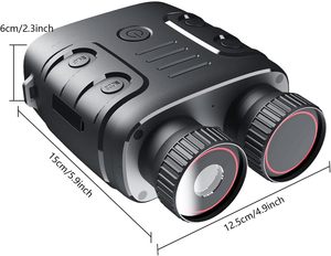 Binoculares de Visión Nocturna Digitales R18 de 2.4 Pulgadas y 1080p con Alcance Infrarrojo para Caza y Viajes, Fotos y Vídeos en Oscuridad Total - Product Image 3