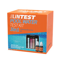 Kit de test d'eau liquide Jilintest pour chlore, brome et pH, réactif 3 en 1, kit de test pour piscine