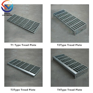 Buitenhuis Gebouw Metalen Traptreden Gelaste Gegalvaniseerde Stalen Traptreden - Product Image 2