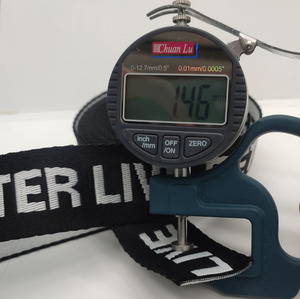 Jacquard 3.8Cm Nhiệm Vụ Nặng Nề <span class=keywords><strong>Polypropylene</strong></span> Vải Biểu Tượng Tùy Chỉnh Thương Hiệu Jacquard Vải Dây Đeo Với Thư - Product Image 6