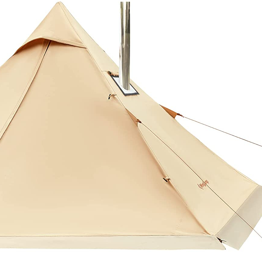 Wind dichtes warmes Camping zelt für kaltes Wetter Tipi Hot Tent Indisches Zelt
