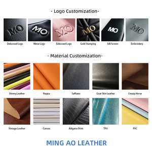 Premium Genuine Leather RFID Blocking Cardholder <strong>Wallet</strong> With Customized Logo For Name Credit Business ID Cards - Product Image 6