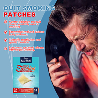 Patchs pour arrêter de fumer Offre Spéciale Ingrédients doux Soulager les émotions Aide à arrêter de fumer Rafraîchissant pour la peau Autocollants pour hommes et femmes