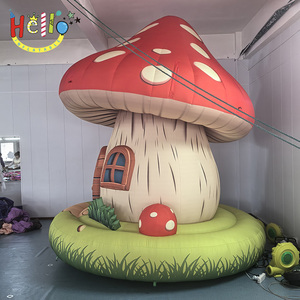 Maisonnette gonflable en forme de champignon, adorable cabane de conte de fées personnalisée pour enfants, décoration de jardin et aire de jeux - Product Image 2
