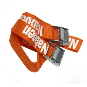 1 Inch Polyester Logo Afdrukken Tow Spanband Cargo Sjorren Vastbinden Riemen Motorfiets