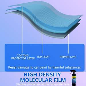 Agent de revêtement céramique nano 3-en-1 pour voiture, liquide de polissage, couches nano, couche hydrophobe cristalline, peinture de polissage pour voitures - Product Image 6