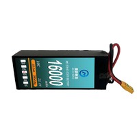 Batterie de drone d'exploration MG de haute qualité, lithium-ion à semi-conducteurs, 16000 mAh, 22,2 V, 10C, 6S, pour véhicule aérien sans pilote, 800 cycles