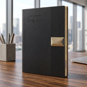 Agenda en PU noir NESCAFE One Dated, couverture rigide, journal personnalisé, cadeau d'entreprise, planificateur de bureau, cahiers, organiseur exécutif, blocs-notes - Product Image 2