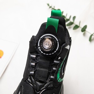 2024 langsung dari pabrik anak-anak kasual baru tombol putar sepatu olahraga anak sol lunak primer dan sekunder kualitas tinggi antiselip - Product Image 5