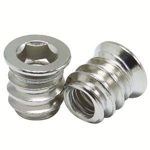 Rivet à tête fraisée M3 M12 en acier au carbone, à extrémité ouverte, finition zinc bleu-blanc, norme DIN, pour tôlerie automobile - Product Image 1