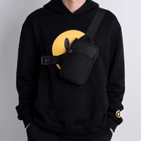 Sac de poitrine en nylon pour hommes, élégant, de qualité supérieure, mini, multifonctionnel, ultra-léger, imperméable, pour le sport en plein air, la salle de sport, bandoulière