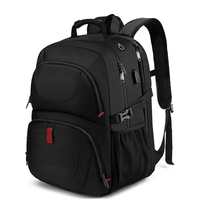 Customizable Men's Large Capacity Backpack Casual Travel Backpack Commuter Laptop Backpack