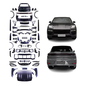 Kit carrosserie style Turbo GT 2025 pour <span class=keywords><strong>Porsche</strong></span> <span class=keywords><strong>Cayenne</strong></span> 9Y0 2018-2023, mise à niveau du pare-chocs avant et des phares LED HD Matrix - Product Image 1