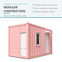 Unité de clinique modulaire personnalisée FOREMOST Factory, station médicale portable pour les zones éloignées et les services de santé sur site