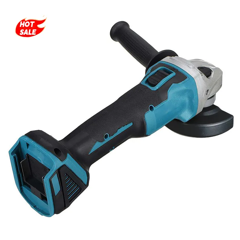 21V Wireless Electric Angle Grinders 125mm Power Grinding Disc 1100W Metal Concrete Cutter Handheld