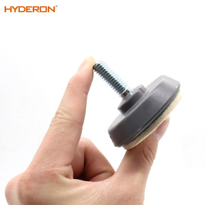 Hyderon Adjustable Furniture Feet Rubber Felt Base Industrial <b>Hardware</b> Accessory - Product Image 3