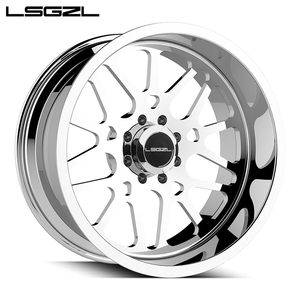 Rines Personalizados Forjados para Camioneta 6x5.5 8x6.5 8x170, Diseño Cóncavo, 20 24 <span class=keywords><strong>26</strong></span> 30 Pulgadas, para Autos de Pasajeros, para Dodge Ram, Chevy F150 - Product Image 1