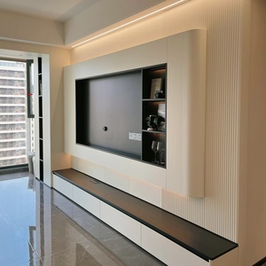 <span class=keywords><strong>Mueble</strong></span> de <span class=keywords><strong>TV</strong></span> Modular de Diseño Moderno Personalizado Inteligente, <span class=keywords><strong>Mueble</strong></span> de Salón, Conjuntos de Muebles de <span class=keywords><strong>TV</strong></span> de Acero Inoxidable - Product Image 5
