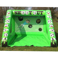 But de Football gonflable de carnaval, jeu de tir de Football