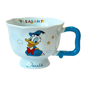 Taza de <span class=keywords><strong>Desayuno</strong></span> de Cerámica con Diseño de Mickey y Minnie - Taza de Café con Asa Grande para Niños y Uso Doméstico - Product Image 5