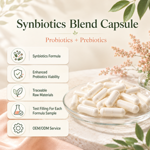 Proveedor de Biblioteca de Cepas de Probióticos OEM, Cápsulas de Sinbióticos para Aliviar la Vaginitis, Contienen Lactobacillus paracasei CCFM1212 con GOS - Product Image 1