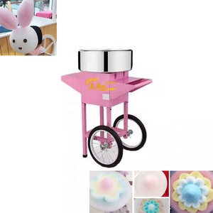 Professional Grade Electric Cotton <strong>Candy</strong> Machine New Commercial Use Mobile Cart for Making Sugar <strong>Floss</strong> for Weddings Community - Product Image 3