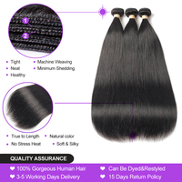 Extension de Cheveux Vierge Brésiliens Grade 9A Styles Importés de Chine Ondulés