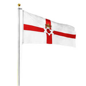 Gahumi Usine Vente en gros 100% Polyester Drapeau <span class=keywords><strong>Irlande</strong></span> du Nord Promotionnel Personnalisé De Chine 90X150 CM Drapeau - Product Image 1