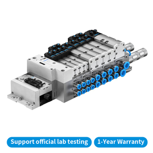 ชุดวาล์วโมดูลาร์ VTSA-MP-NPT ของแท้ พร้อมปลั๊กอินเตอร์เฟสแบบหลายขา ชุดวาล์วแบบกลุ่มพร้อมพอร์ต NPT และโซลินอยด์วาล์ว - Product Image 4