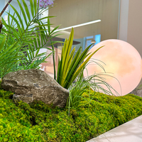 Arbre artificiel de simulation de Pieris Japonica pour aménagement paysager, plante verte en plastique écologique pour intérieur, vitrine commerciale et hall d'entrée