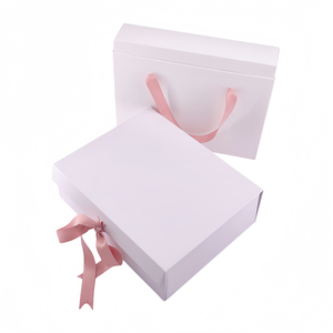 Nhà Sản Xuất Tùy Chỉnh In Màu Hồng Cao Cấp Các Tông Quà Tặng Bao Bì Hộp Với Ribbon Xử Lý Cho Xà Phòng Skincare Bao Bì Mỹ Phẩm - Product Image 5