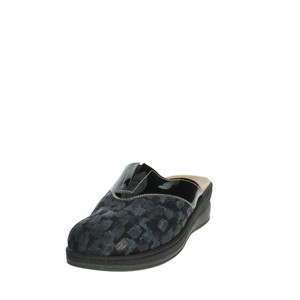Soffice inverno carino per pantofole MZ4202 gomma nera con fodera in PVC antiscivolo leggera suola EVA suola in lana stampata - Product Image 6