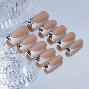 Nuevo Diseño, <span class=keywords><strong>Uñas</strong></span> Acrílicas <span class=keywords><strong>Francesas</strong></span> <span class=keywords><strong>Largas</strong></span> y <span class=keywords><strong>Cuadradas</strong></span> al por Mayor, <span class=keywords><strong>Uñas</strong></span> Postizas Artificiales, <span class=keywords><strong>Uñas</strong></span> <span class=keywords><strong>Largas</strong></span> para Mujer - Product Image 4