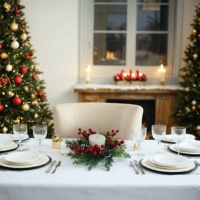 Nouveau Bougie Anneau Accent Artificielle Arbre De Noël Baies Rouge Berry Pin Fleur Pin Branches Couronnes pour La Décoration De La Maison