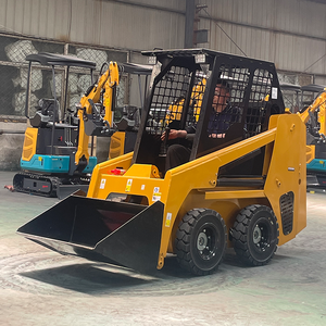 Gratis pengiriman murah baru <span class=keywords><strong>Mini</strong></span> kecil taman pemuat trek <span class=keywords><strong>Mini</strong></span> selip Steer Loader - Product Image 1