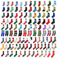 Chaussettes en coton personnalisées pour Noël, motif flocon de neige, chaudes, douces, moelleuses, amusantes et jolies, vente en gros